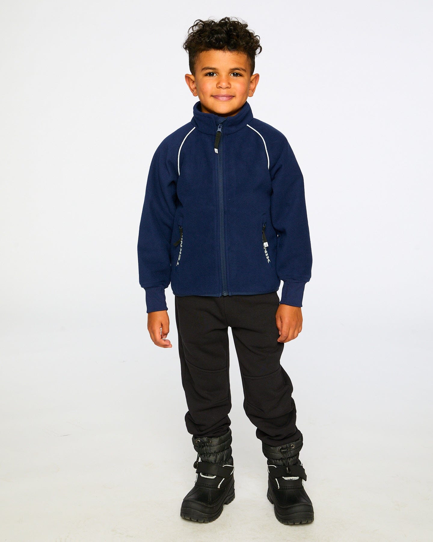 Mid-Layer Teknik Jacket Navy Blue