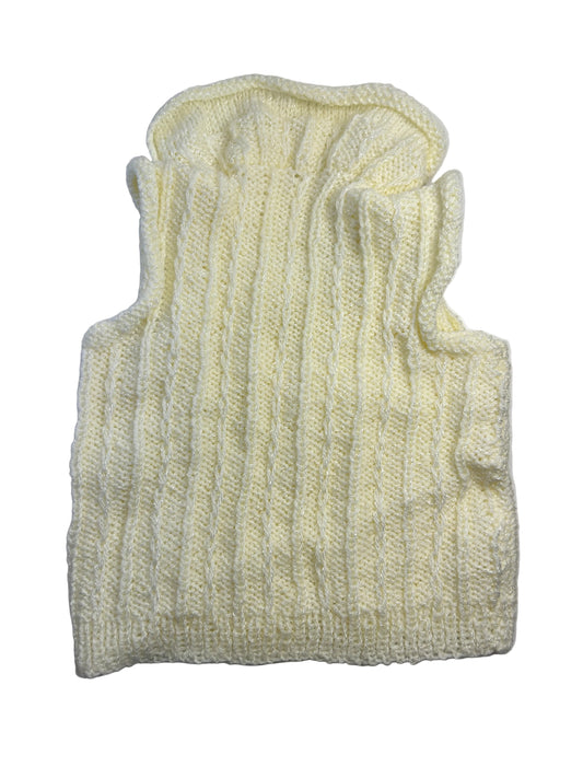 Hand Knit Vest 6M