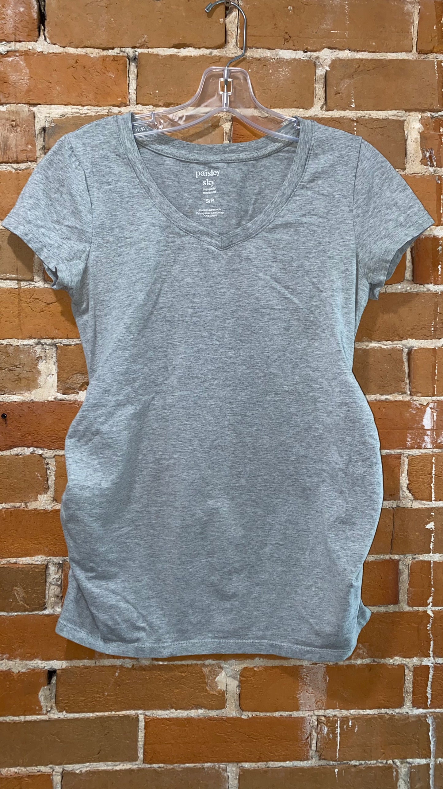 Paisley Sky Maternity T-Shirt S