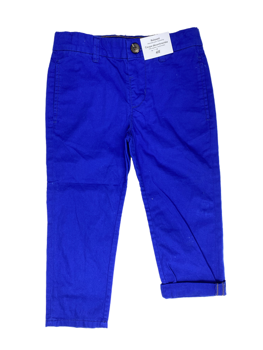 H&M Blue Chino Pants 3T