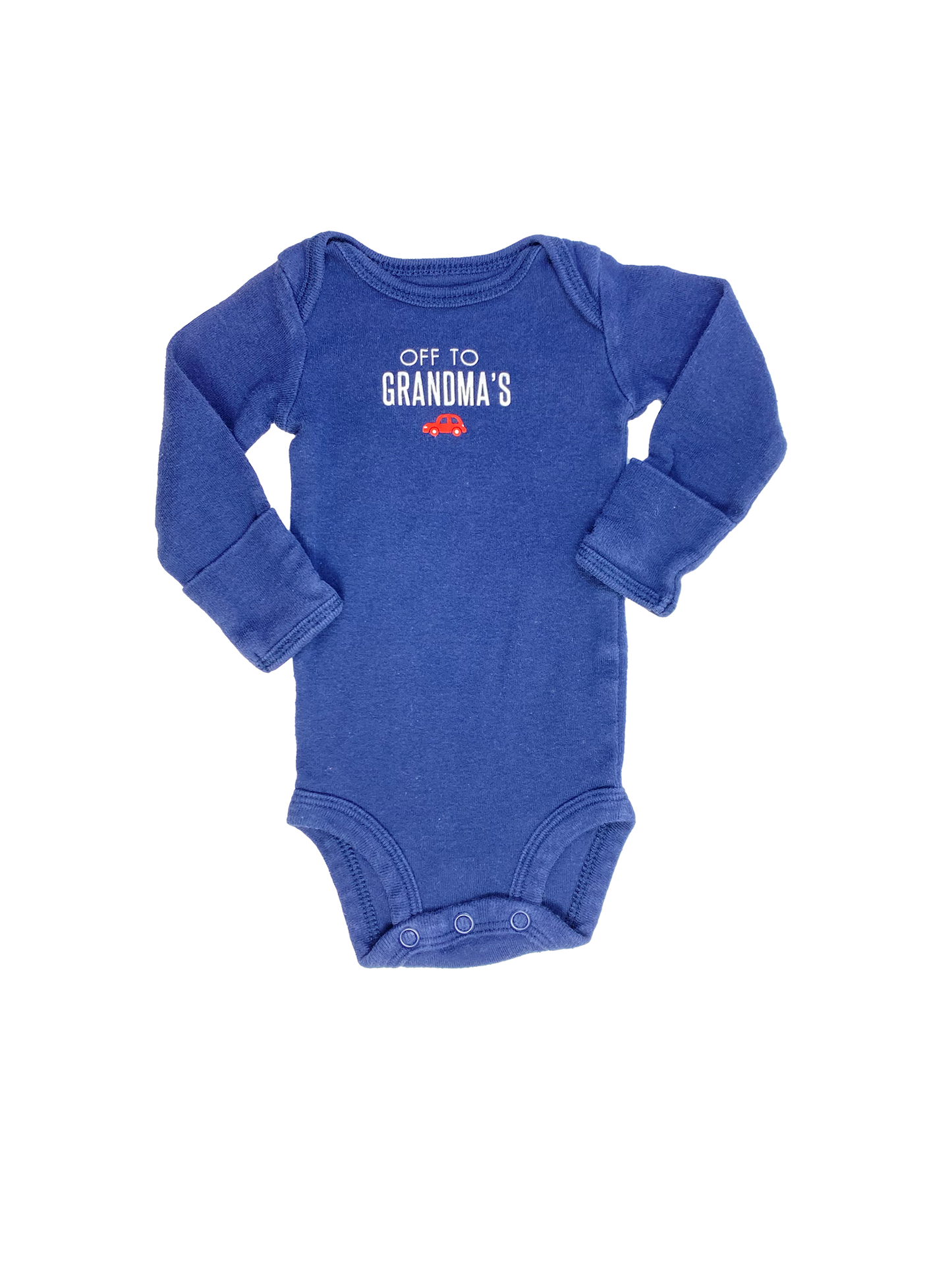 Carter's Long Sleeve Onesie NB