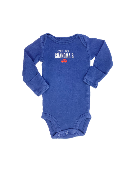 Carter's Long Sleeve Onesie NB