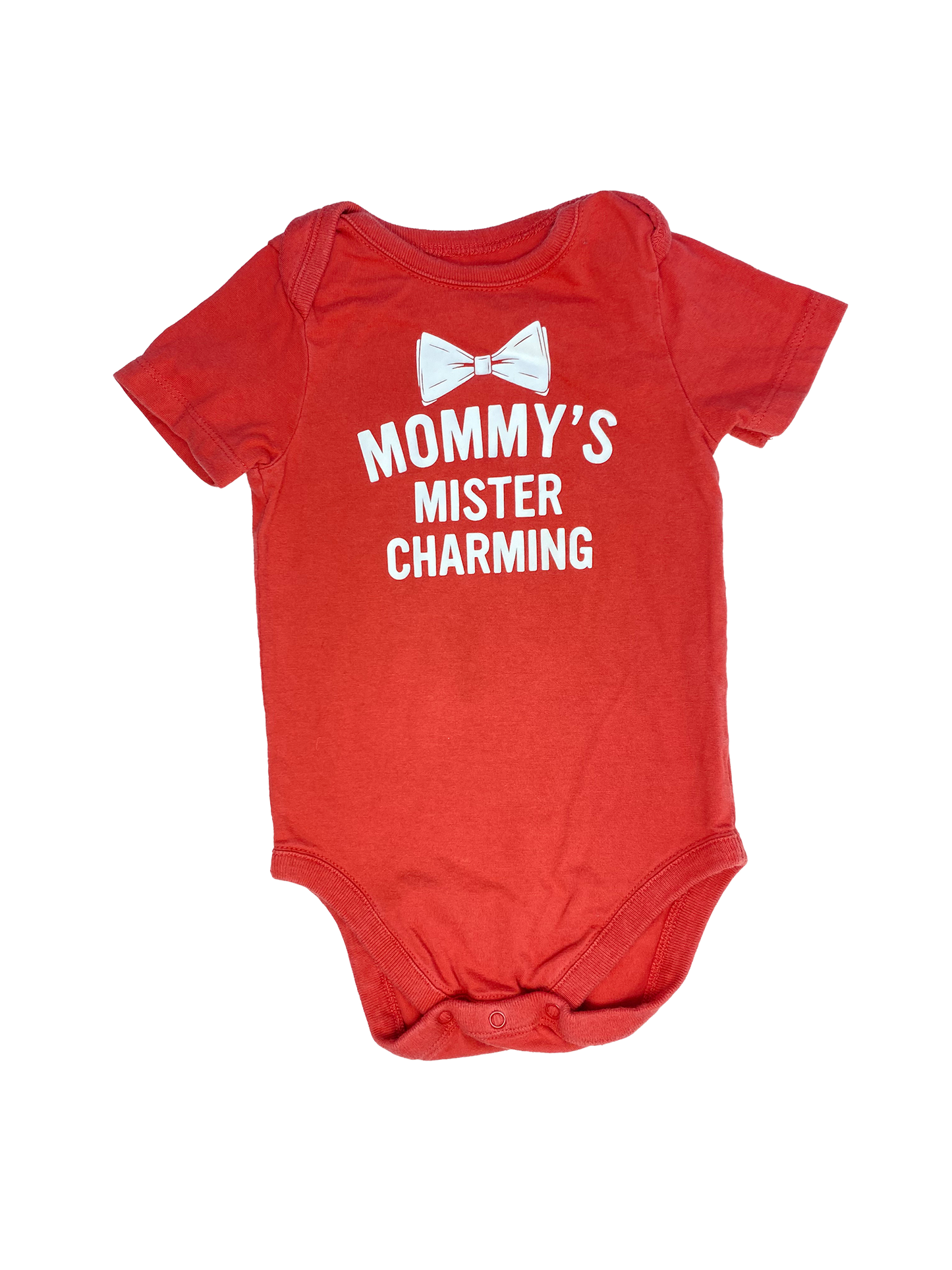 "Mommy's Mister Charming" Onesie 6-9M