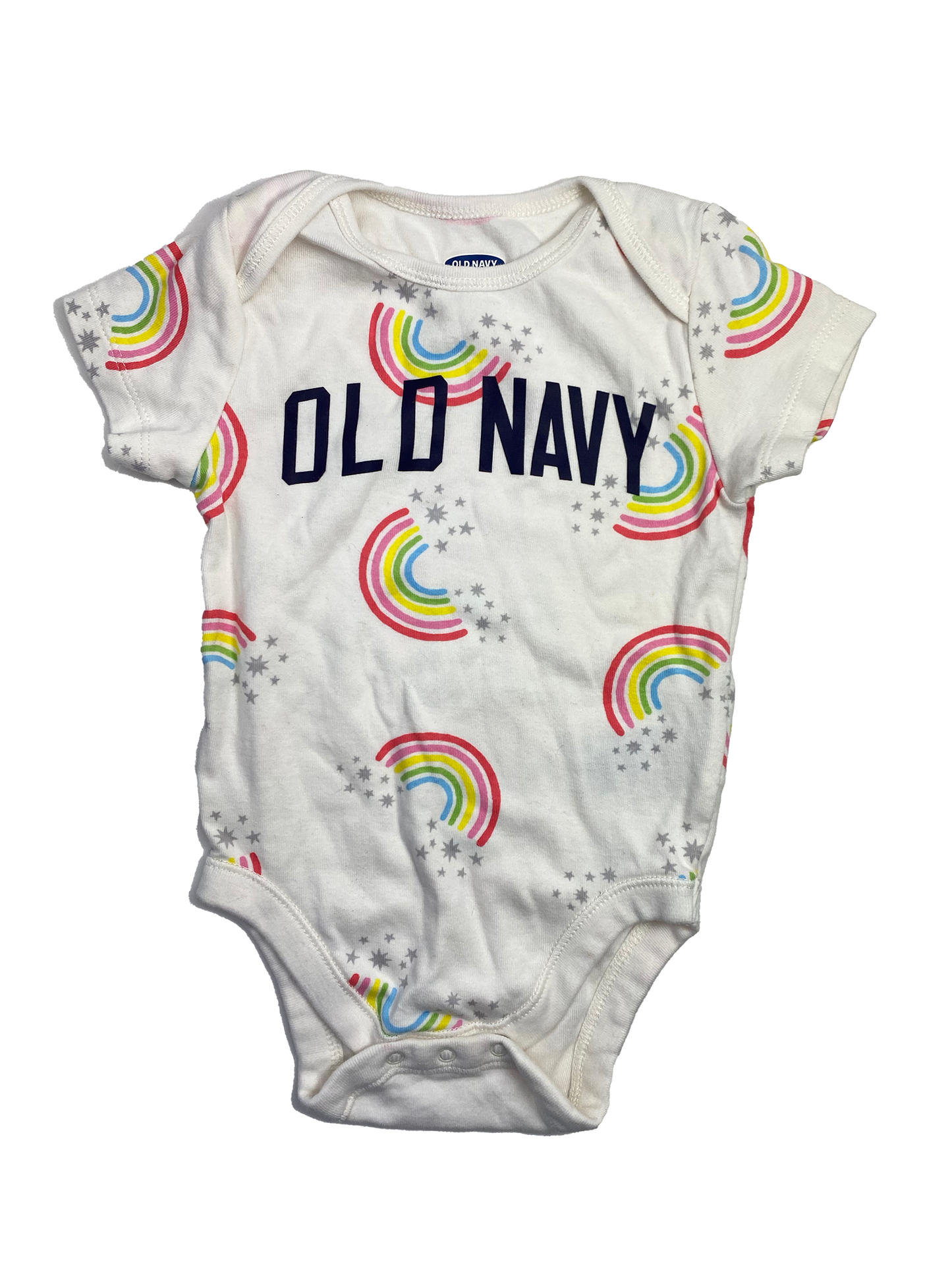 Old Navy Rainbow Onesie 6-12M