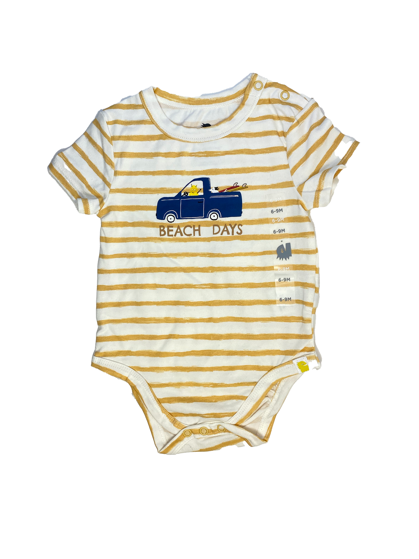 BNWT Rise Little Earthlings Onesie 6-9M