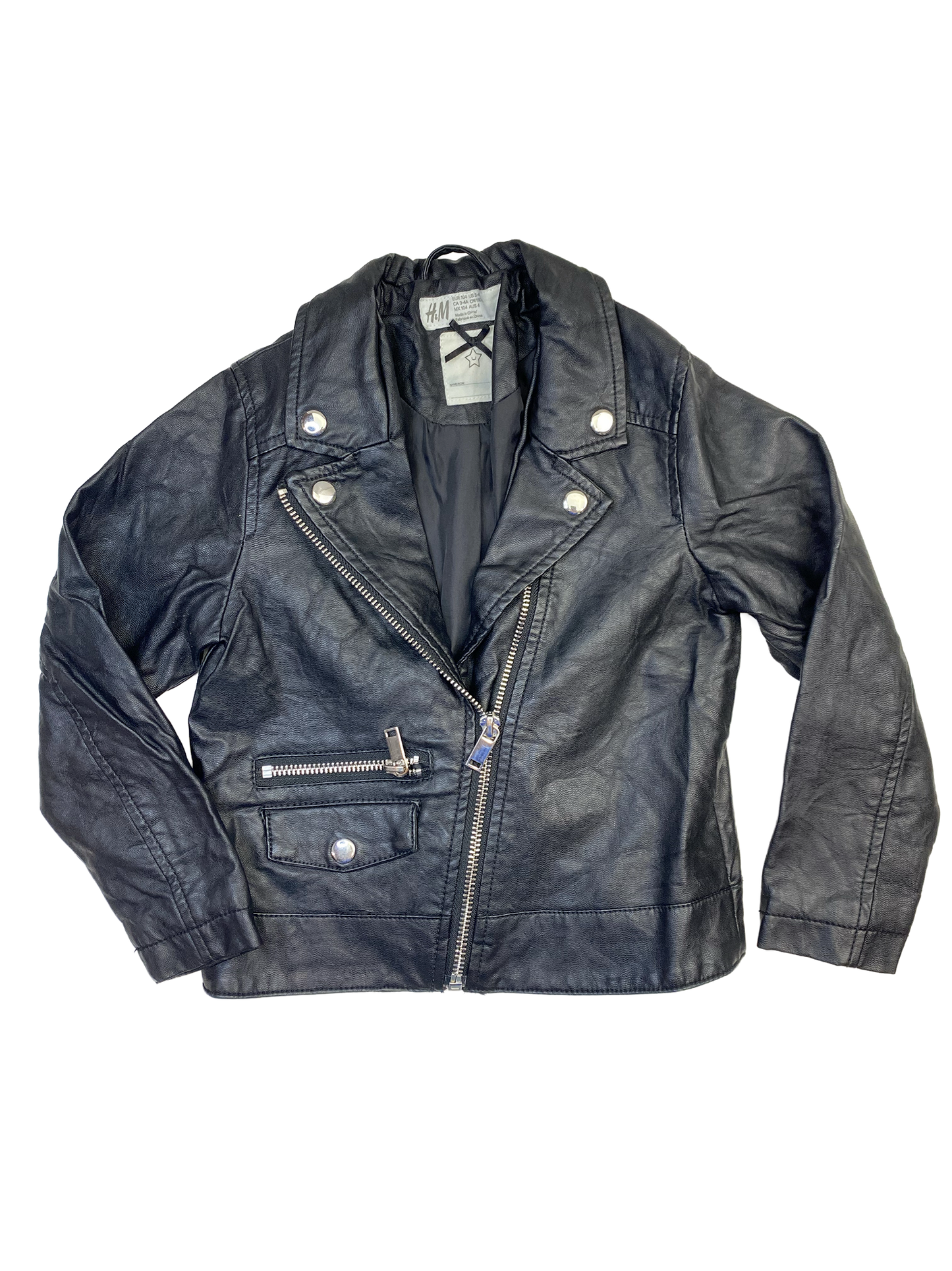 H&M Biker Jacket 3-4T
