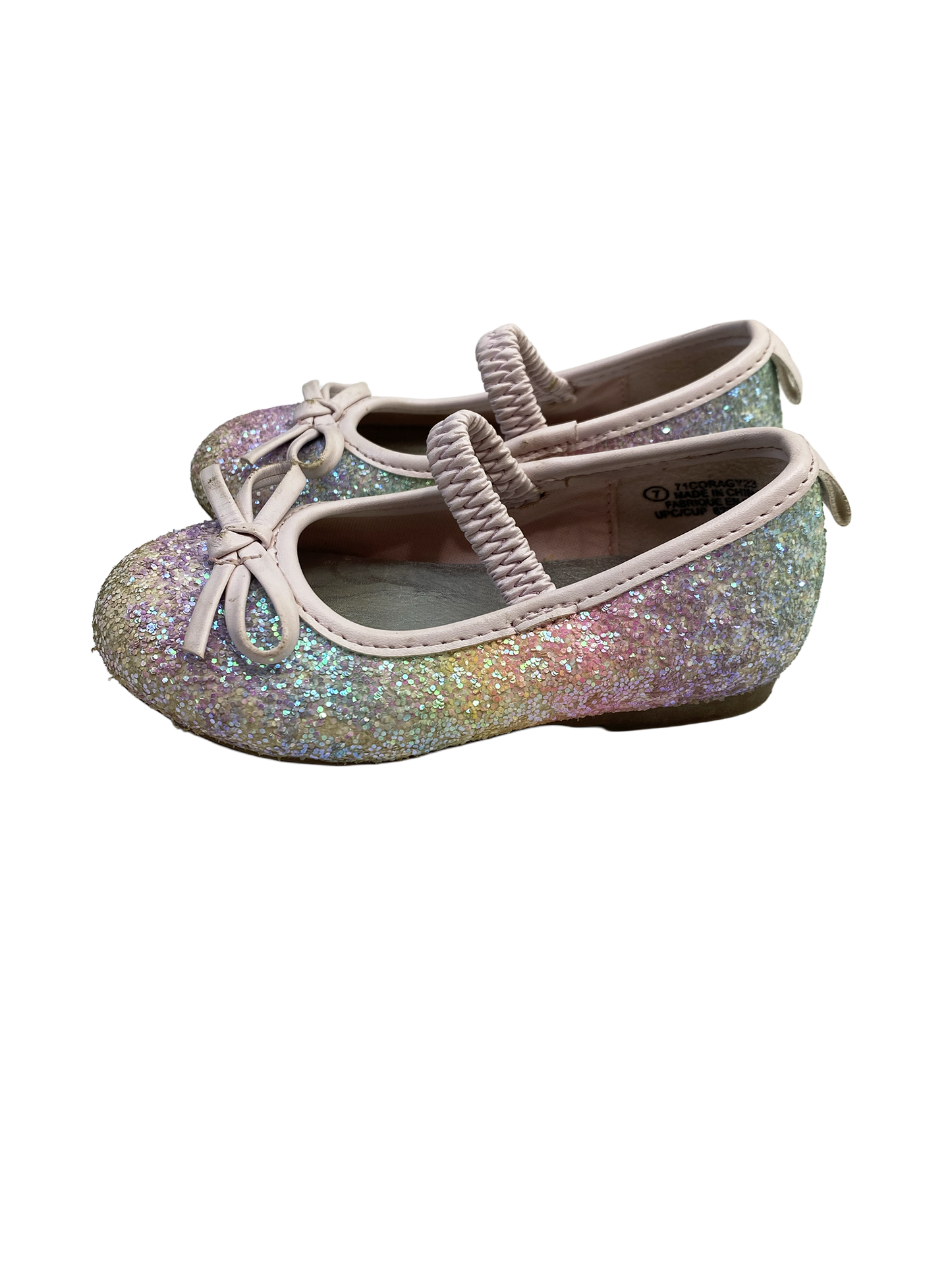 Sparkly Ballet Flats 7T