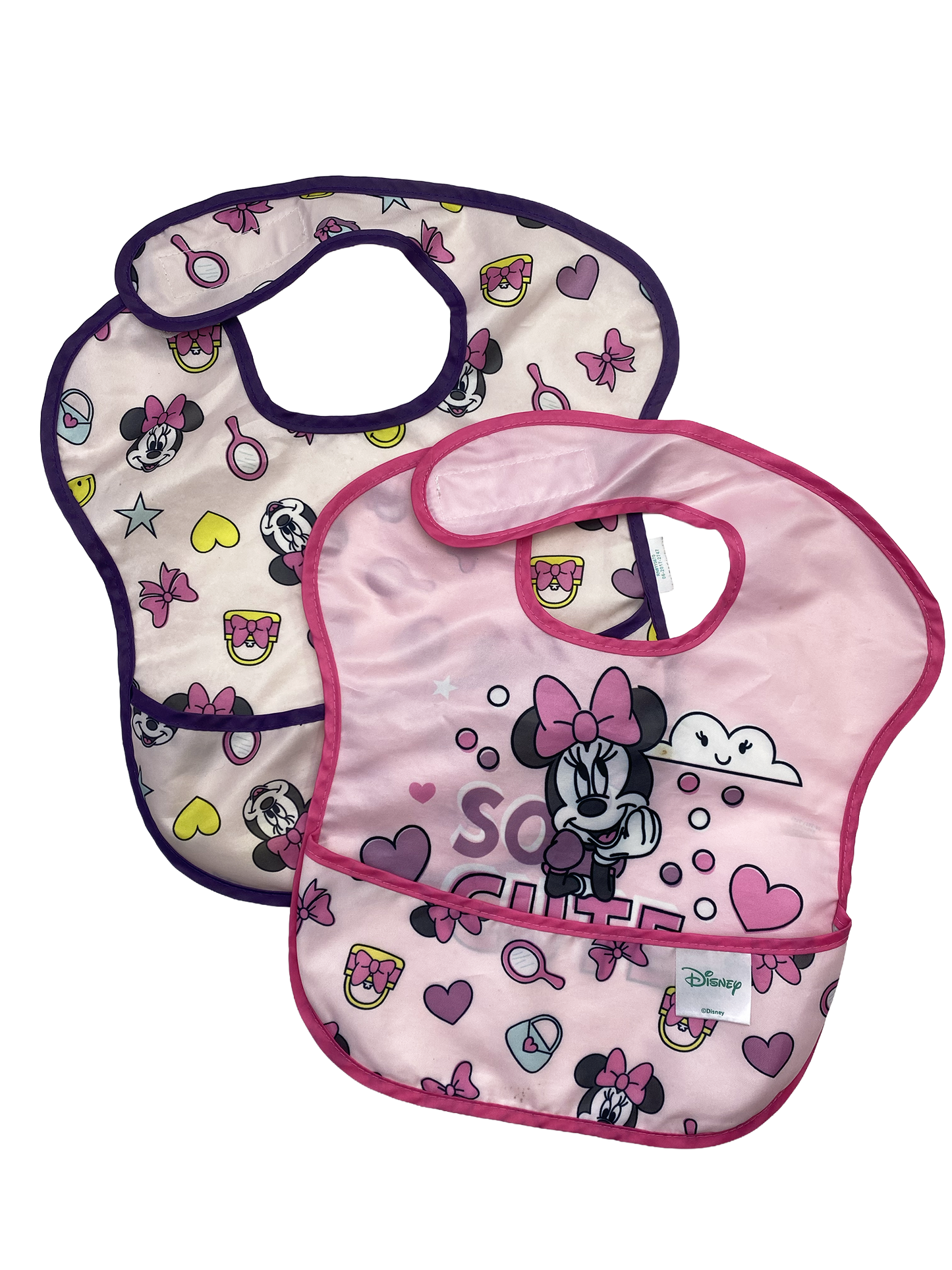 Minnie Mouse Bib Set