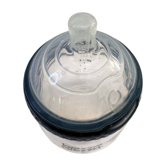 Breeza Glass Bottle 5oz/150mL Stage 1 Nipple