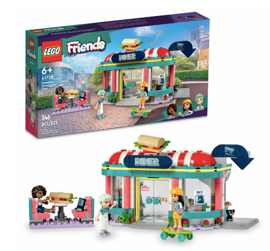 BNIB Lego Friends Heartlake Downtown Diner