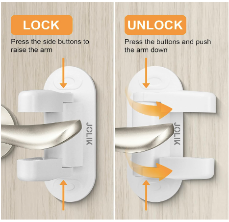 Jolik Door Lever Lock (2 Pack) - Child Safety