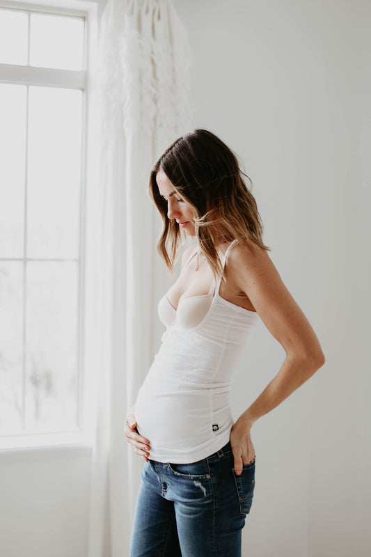 LIKE NEW Luxury Bamboo Naked Nursing Tank