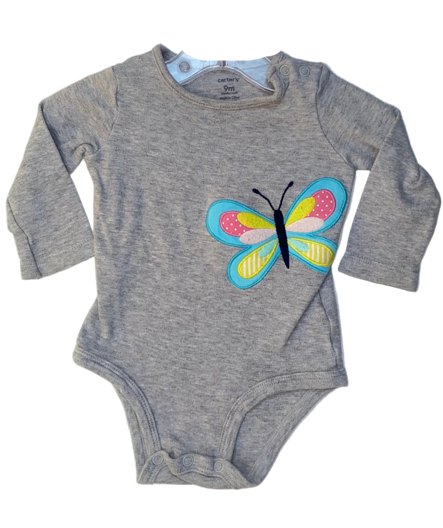 Carter's Long Sleeve Onesie 9M