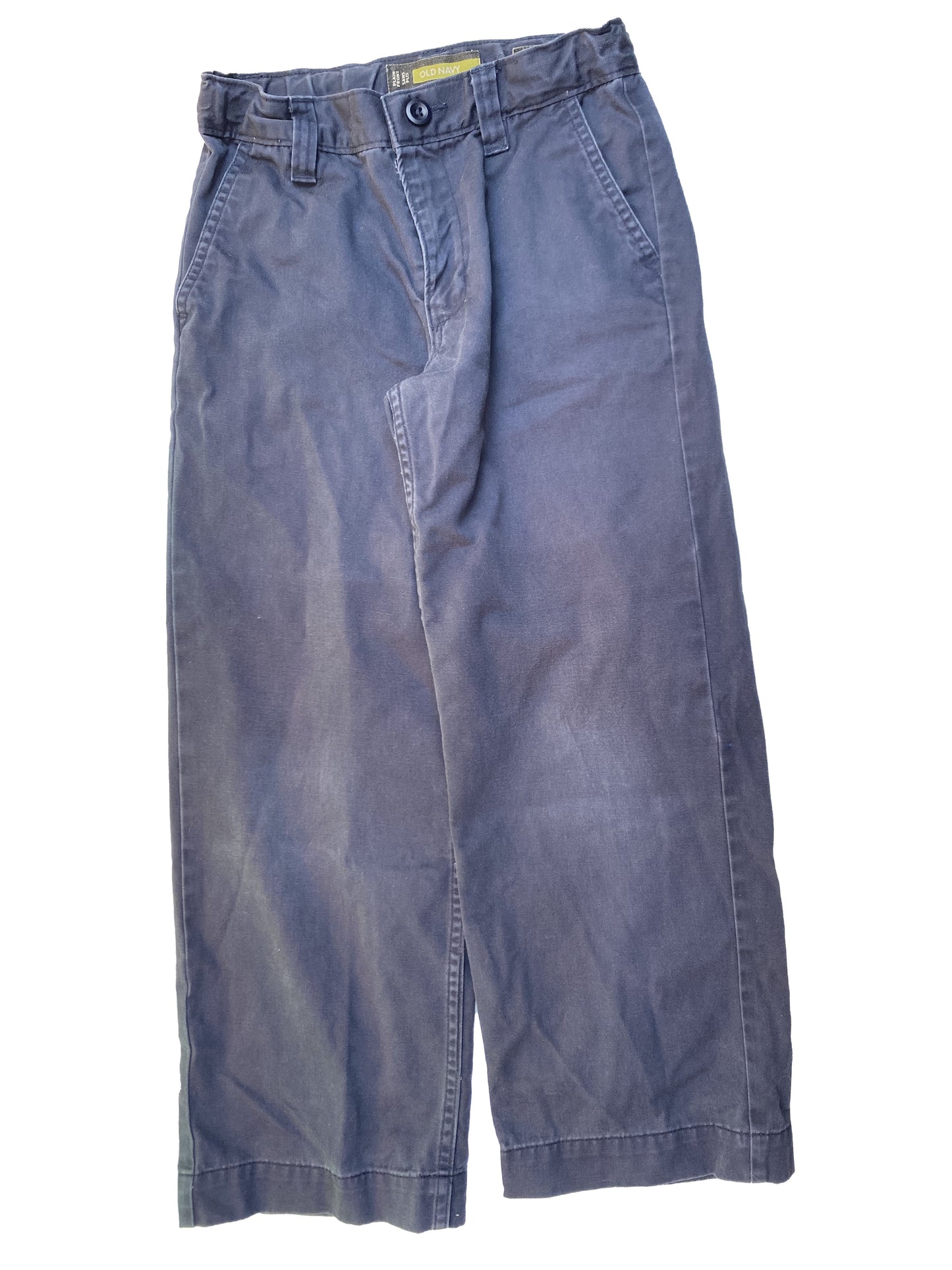 Old Navy Navy Flat Front Pants 8