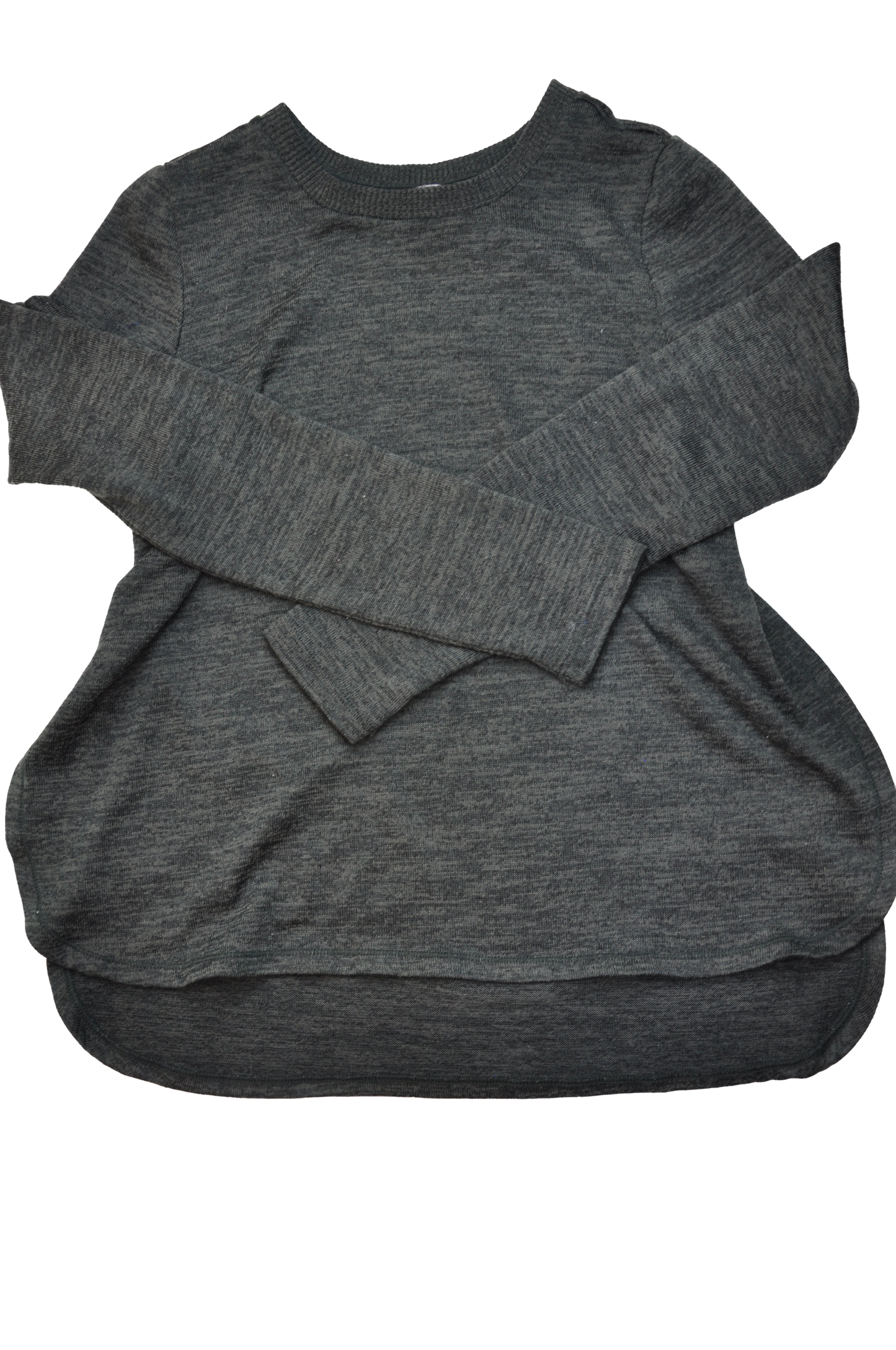 90 Degrees Grey Long Sleeve Sweater Shirt 10