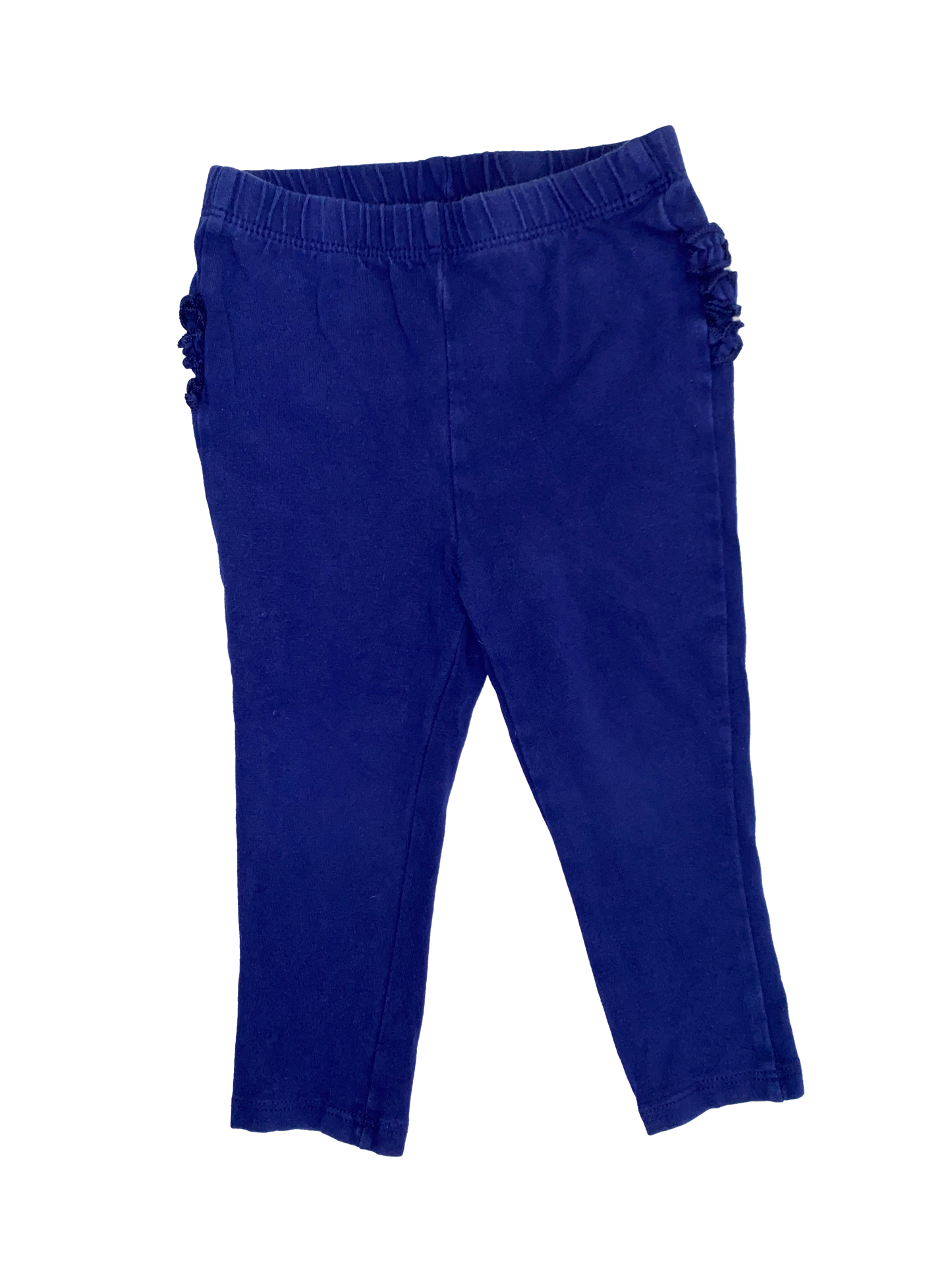 Old Navy Navy Leggings with Ruffle Bum 18-24M