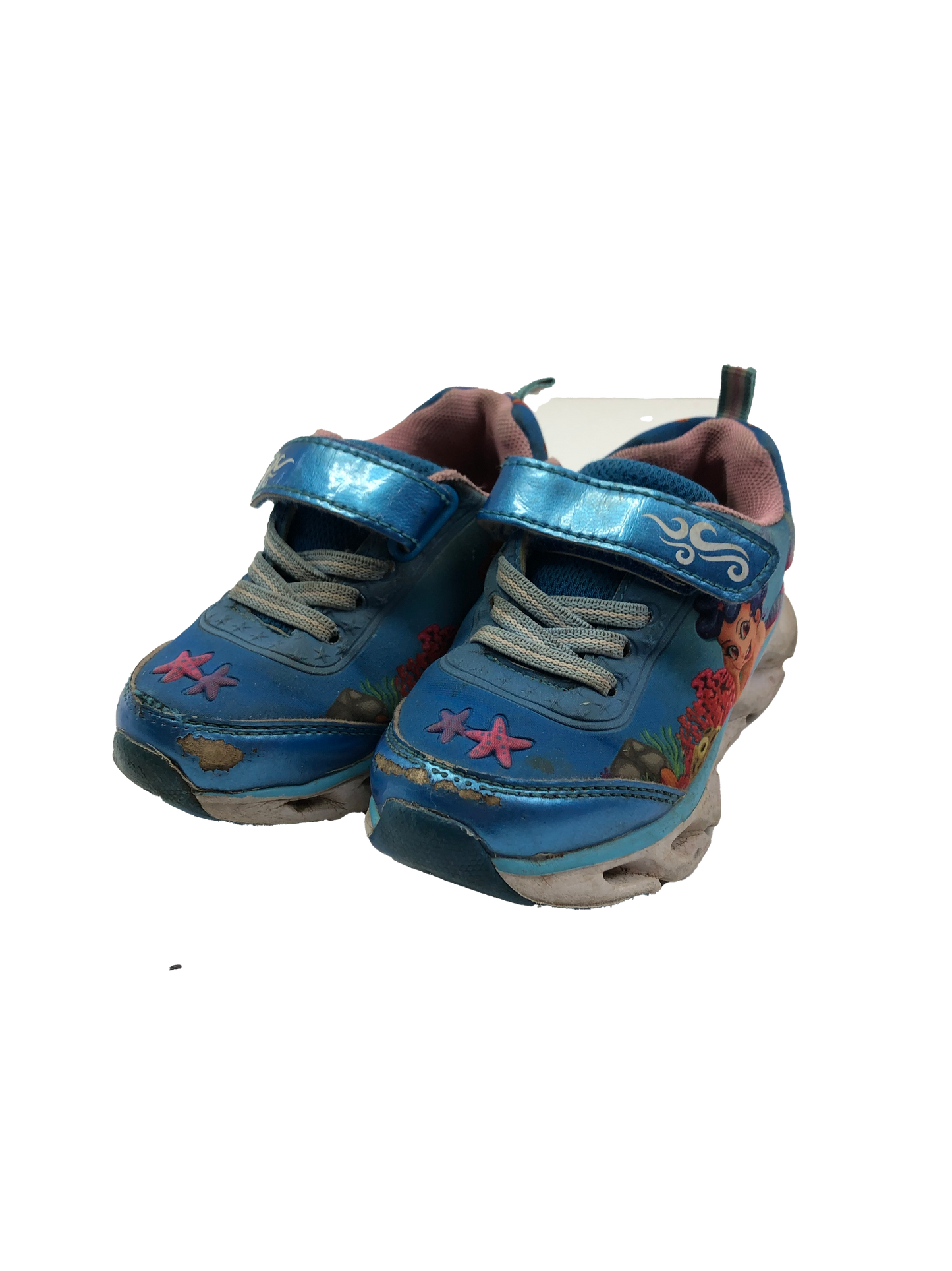 George Blue Mermaid Light Up Shoes 8
