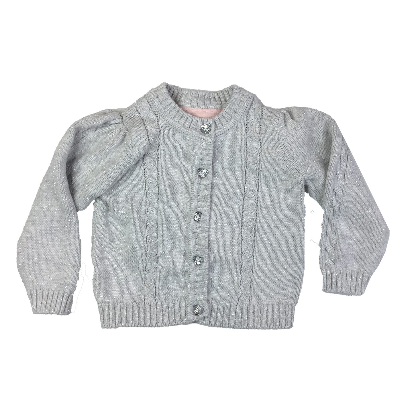 George Grey Cable Knit Cardigan 12-18M