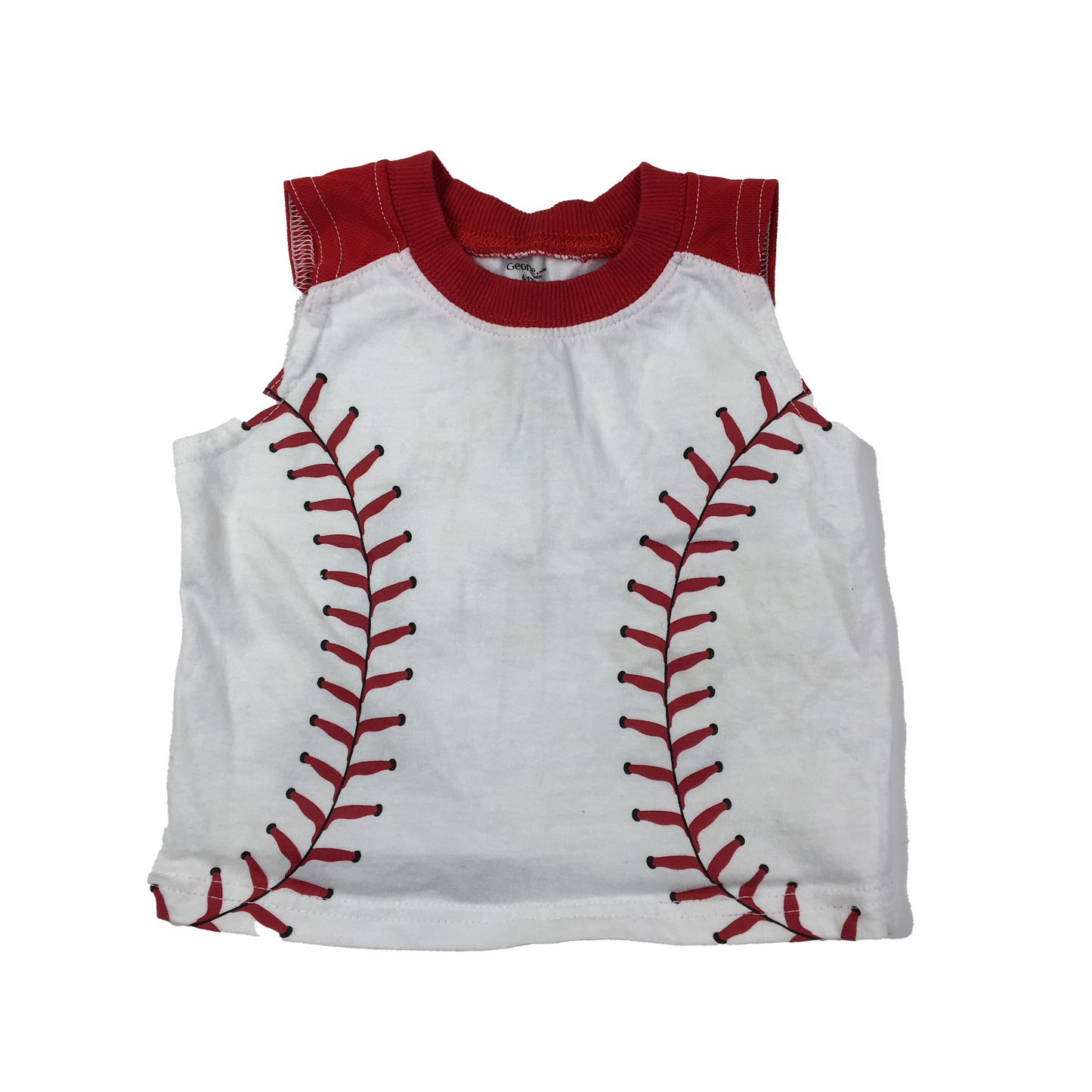 George Baseball Tank Top 6-12M