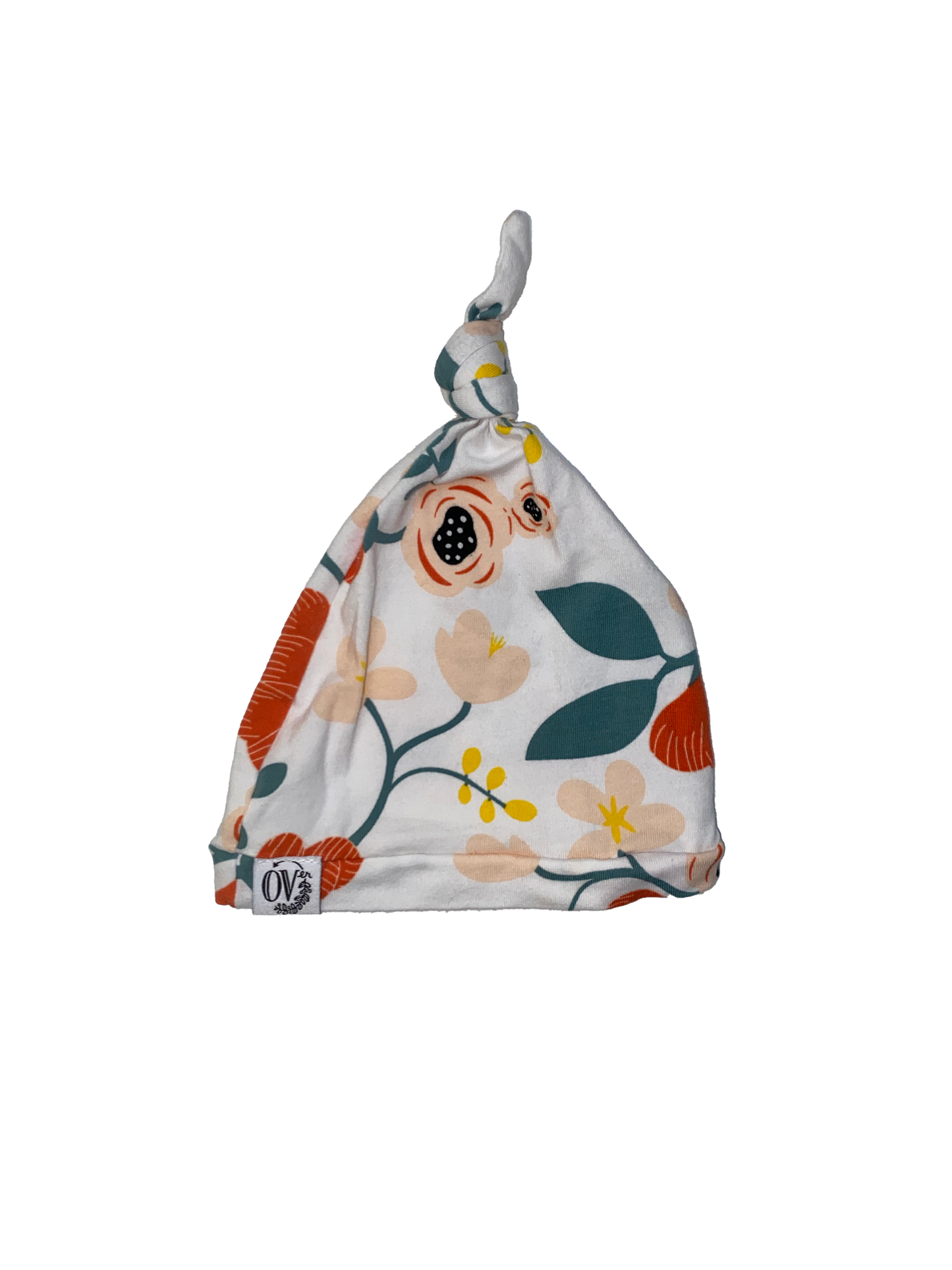 OVer Floral Beanie 0-3M