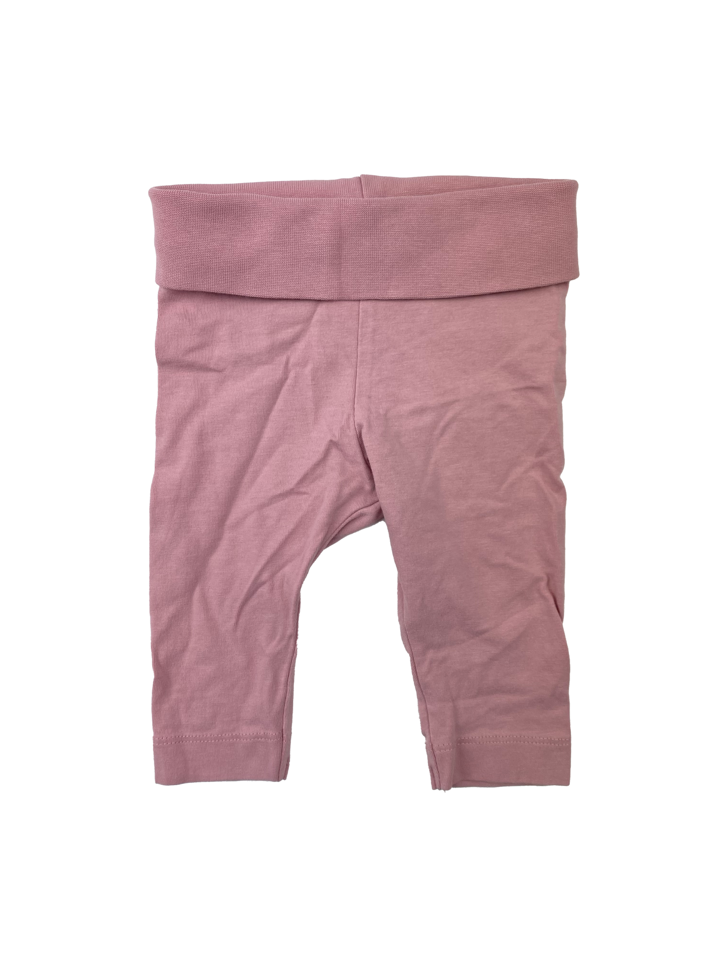 H&M Pink Grow With Me Leggings 2-4M