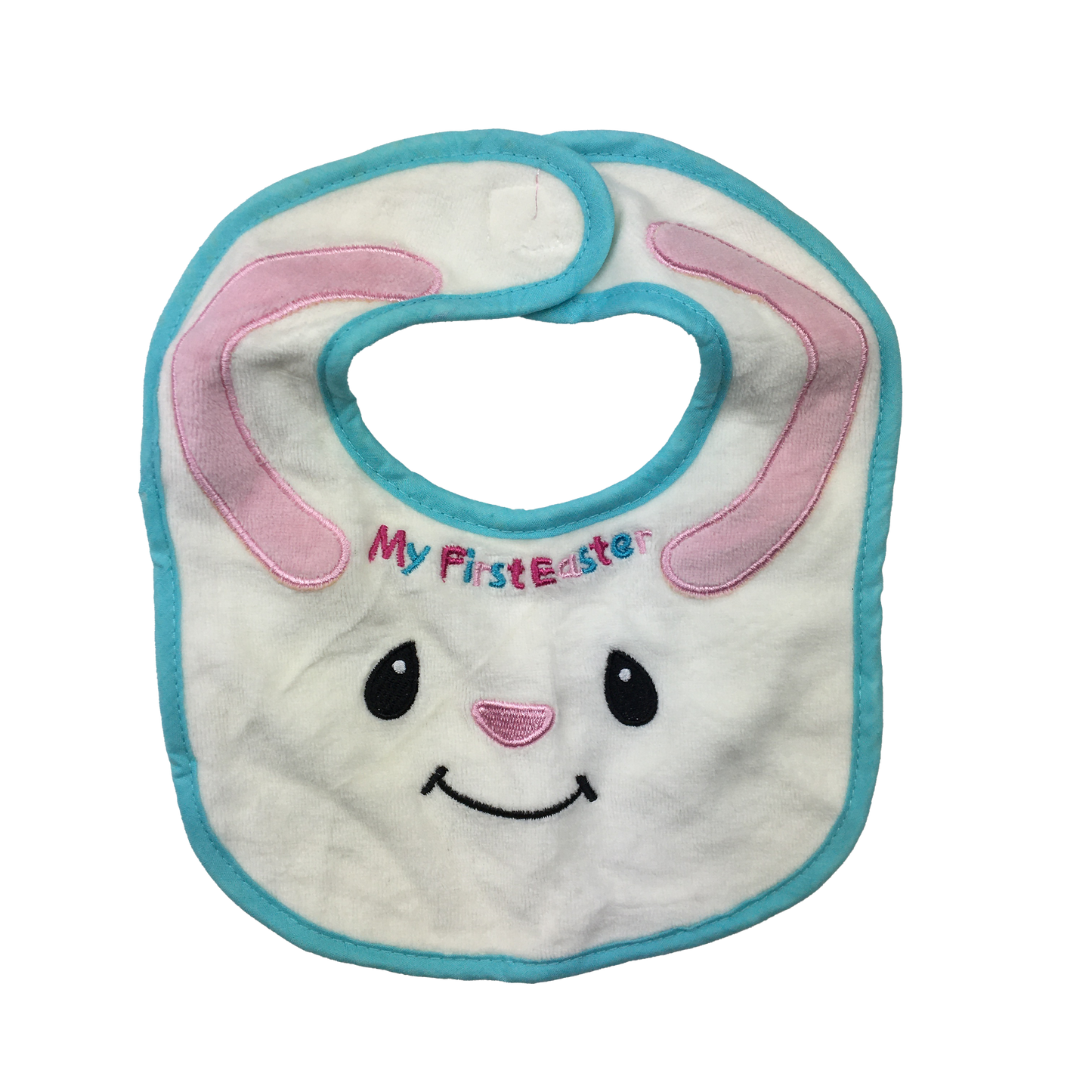 Carter's White Bib "My First Easter" One Size