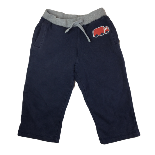 Joe Fresh Navy Sweatpants with Red Truck 3T