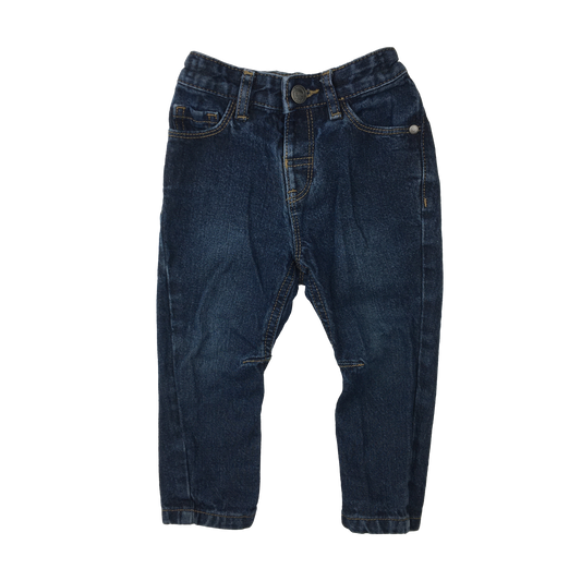 George Straight Leg Dark Wash Jeans 18-24M