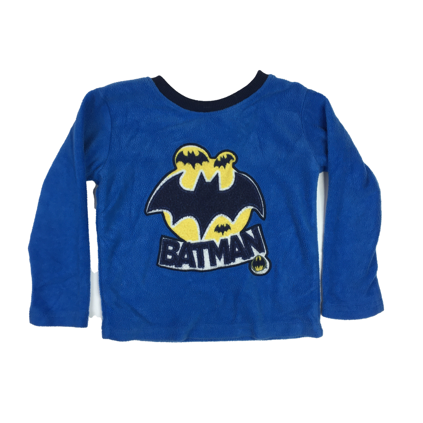 Batman Blue Long Sleeve Shirt with Batman Logo 3T