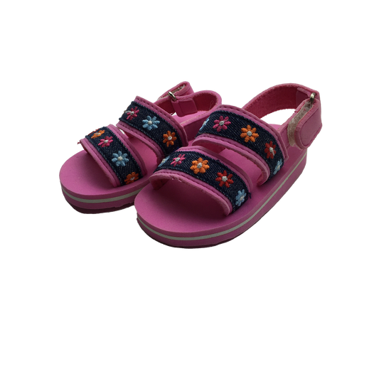 Goldbug Pink Sandals 2