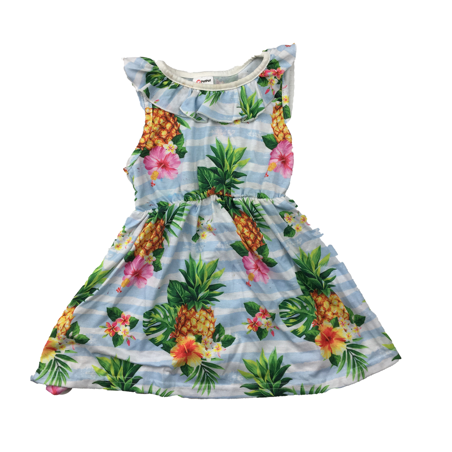 Pat Pat Sundress with Pineapples 2T