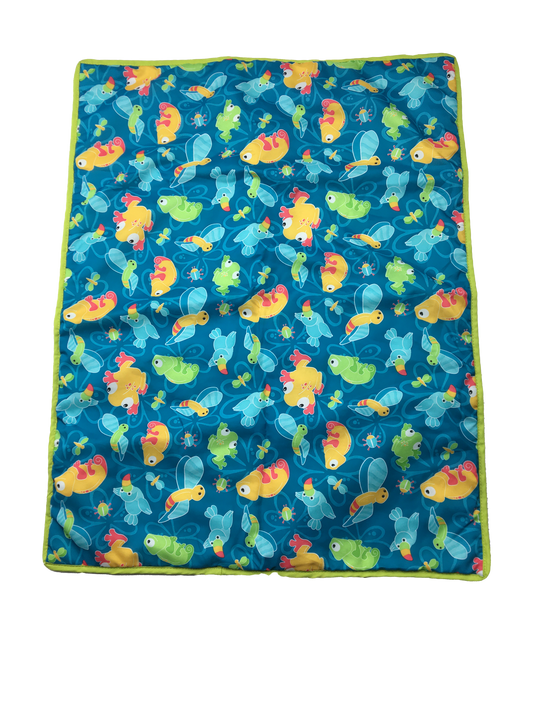 Blue Play Mat with Animals