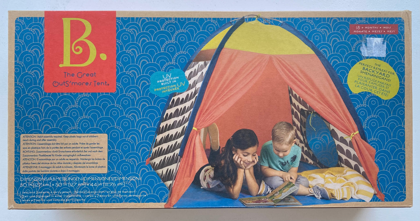 The Great OutS'mores Play Tent