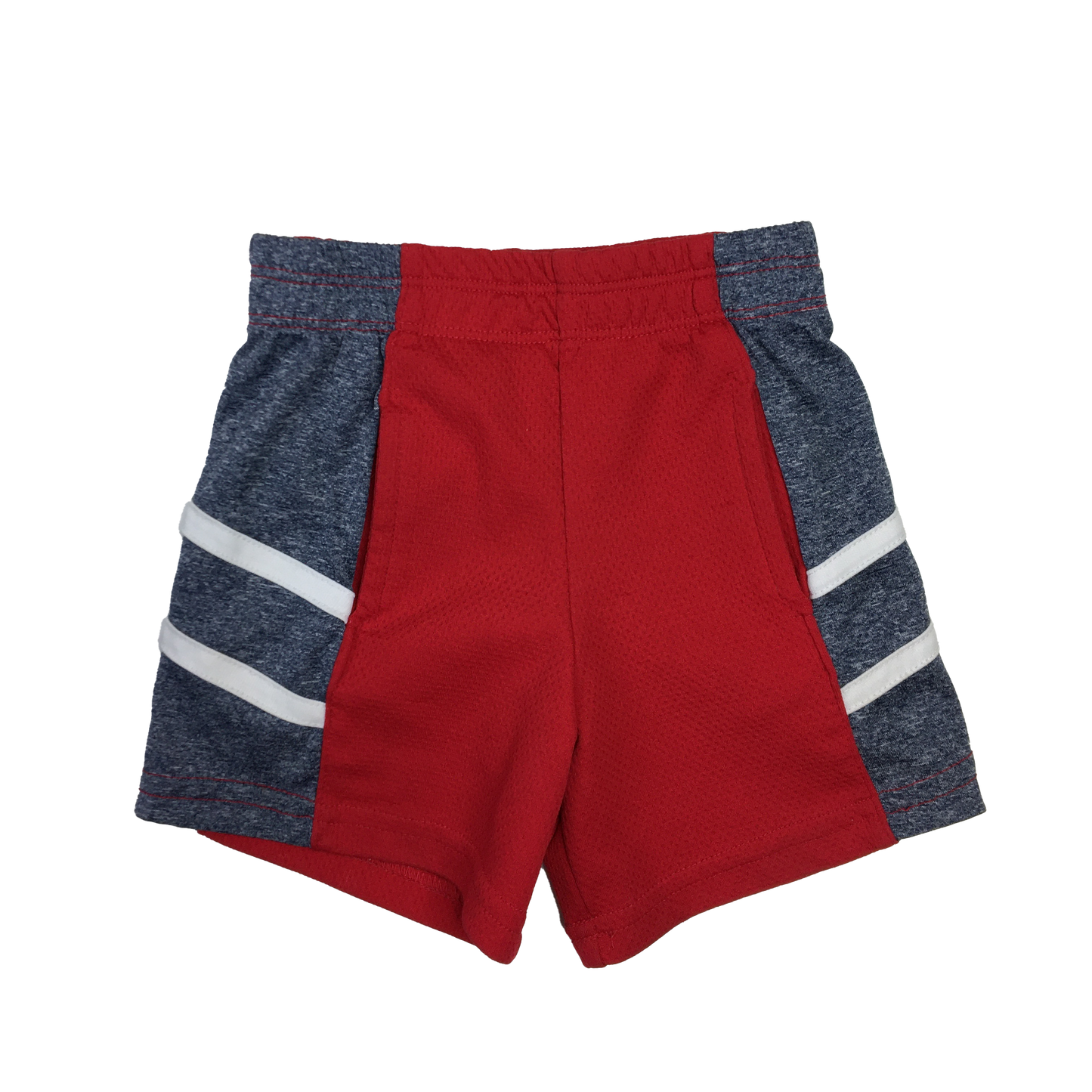 Body Glove Grey & Red Pull-On Shorts 12M