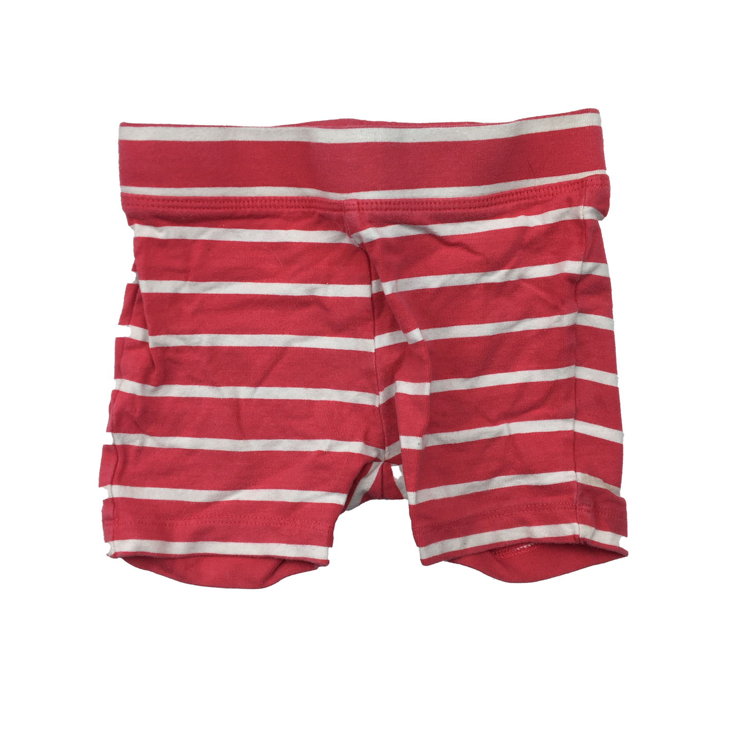 Joe Fresh Red and White Striped Shorts 2T