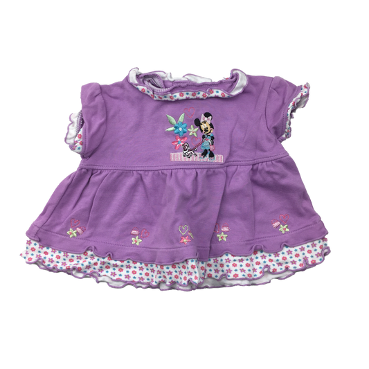 Disney Purple Dress with Minnie 3M