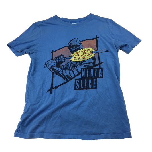 OshKosh Blue T-Shirt with Ninja Slice 12