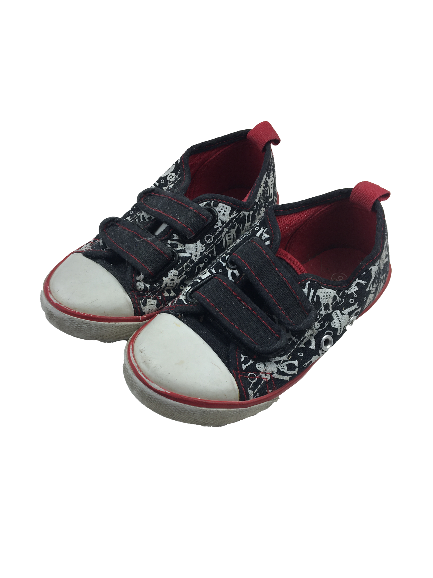 Cherokee Black with Robots Running Shoes 9