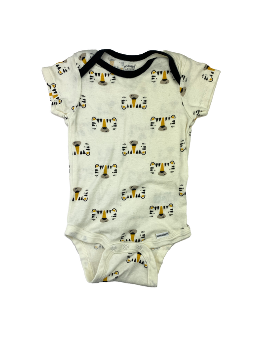 Onesies White Onesie with Tiger's 6-9M