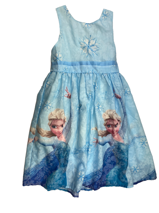 Frozen Blue Elsa Dress 8-10