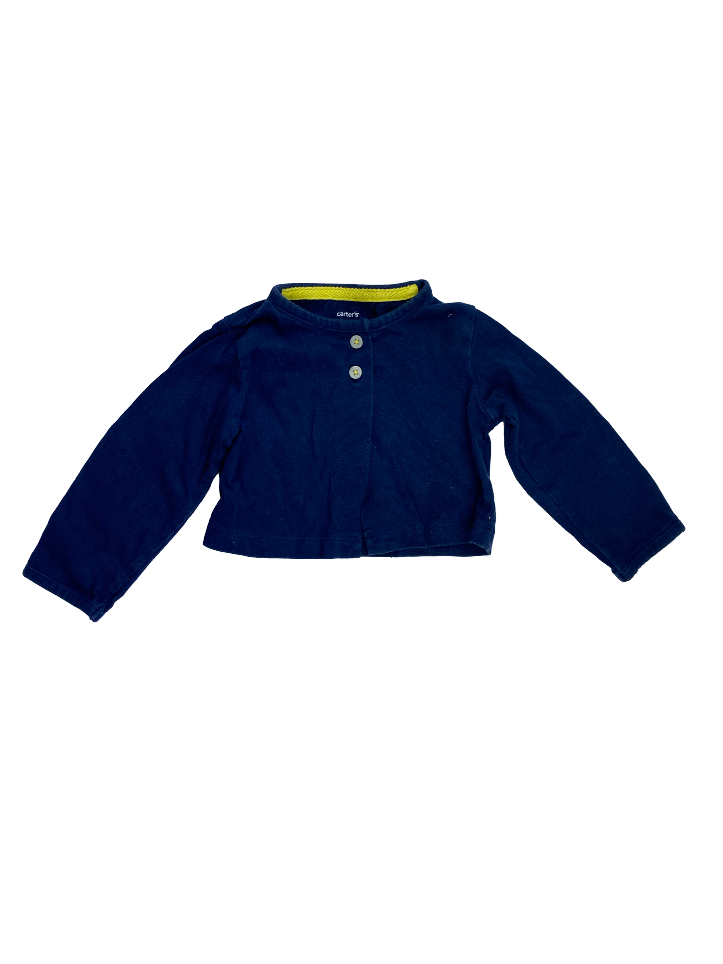 Carter's Navy Shrug 12M