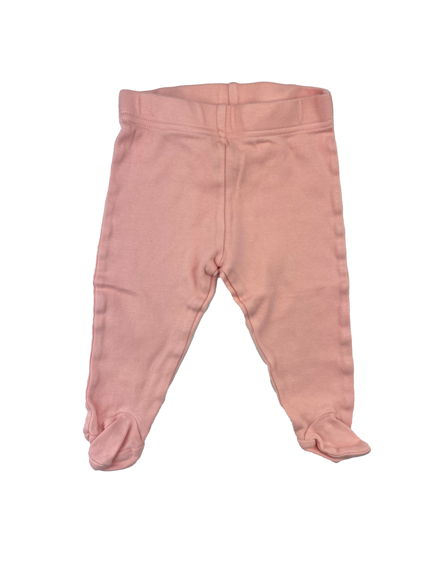 George Pink Footed Pull-On Pants 3-6M