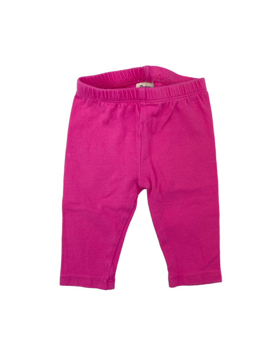 OshKosh Pink Pull-On Pants 6M