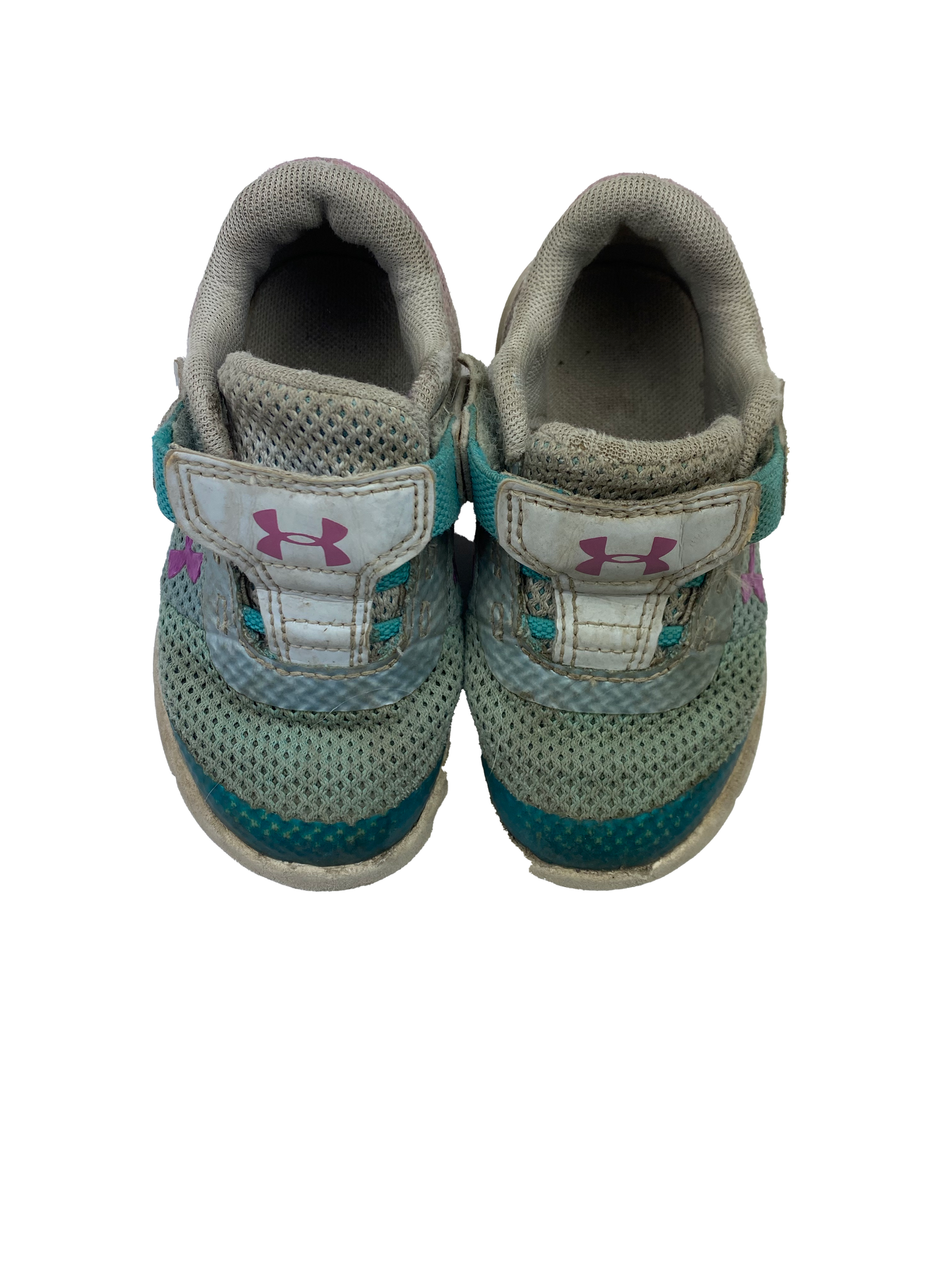 Under Armour Blue & Pink Running Shoes 6