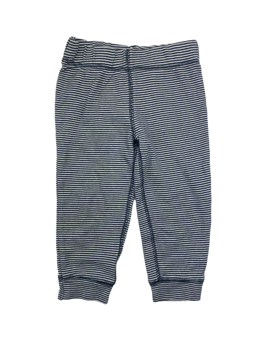 Carter's Grey & White Striped Joggers 18M