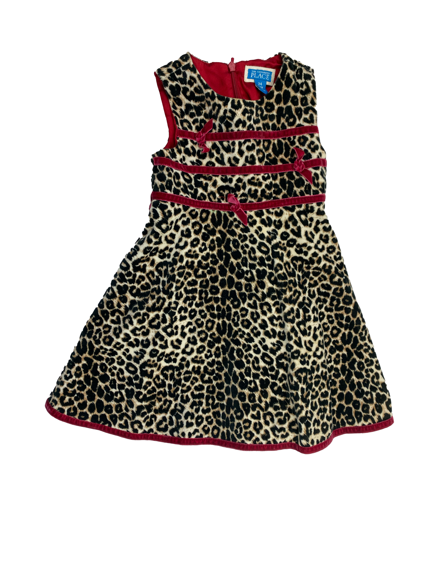 The Children's Place Leopard Print Dress 24M