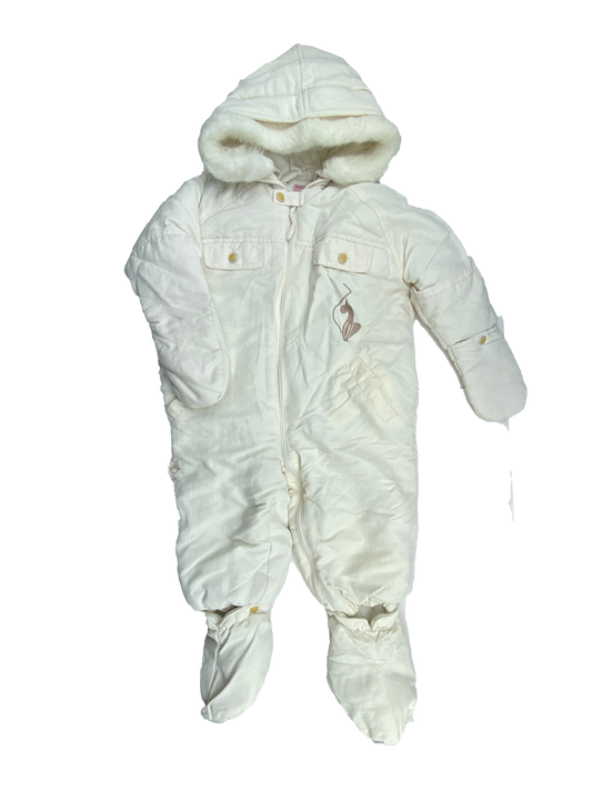 Baby Phat Cream Snowsuit 18-24M