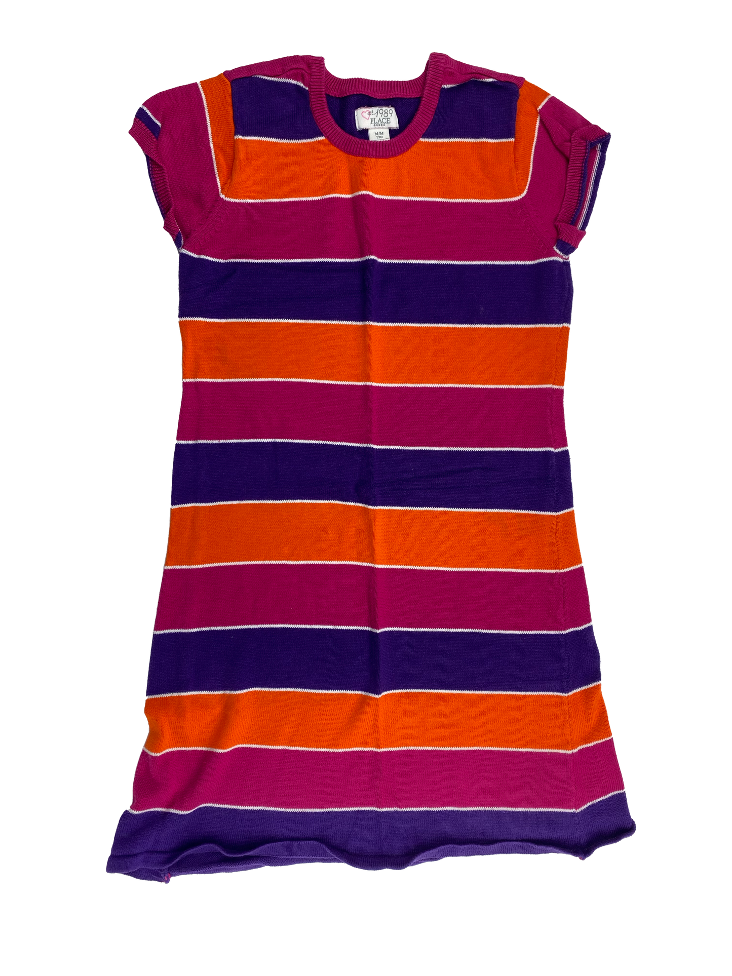 Pink and purple hot sale striped dress