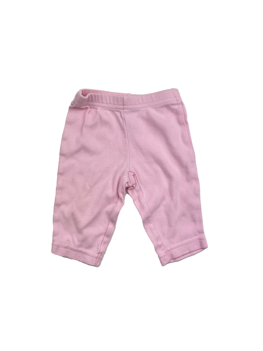 Carter's Pink Pull-On Pants NB