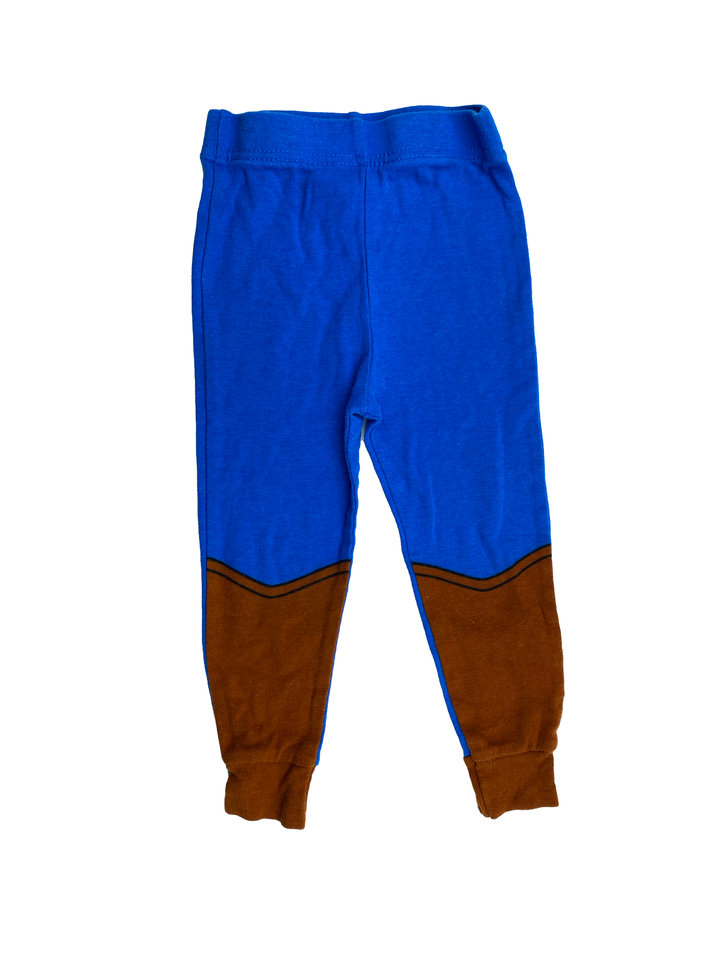 Blue & Brown PJ Bottoms with 3T